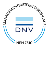 NEN 7510-1:2017 + A1:2020 certified by DNV (#C621678)