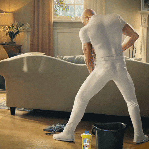 Animated Mr Clean gif